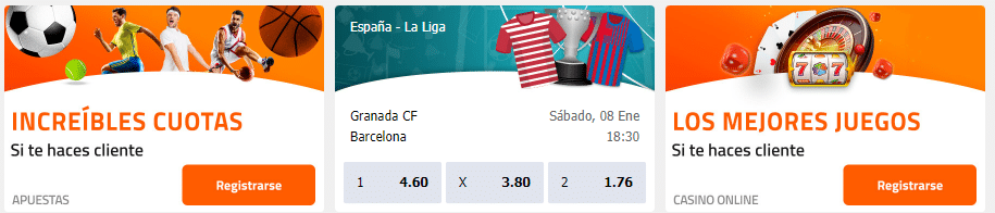 C&oacute;digo promocional Luckia: productos