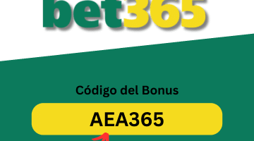 Codigo bonus bet365